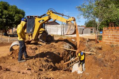 Terraplanagem e construção de bueiro celular - Morada do Sol (2ª etapa CAF)