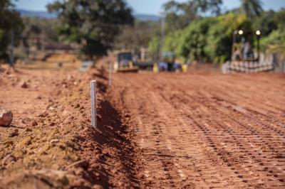 Terraplanagem e construção de bueiro celular - Morada do Sol (2ª etapa CAF)