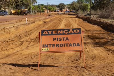 Terraplanagem e construção de bueiro celular - Morada do Sol (2ª etapa CAF)