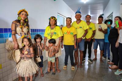 Crianças do CMEI João e Maria participam de projeto pedagógico sobre valorização dos Povos Indígenas 