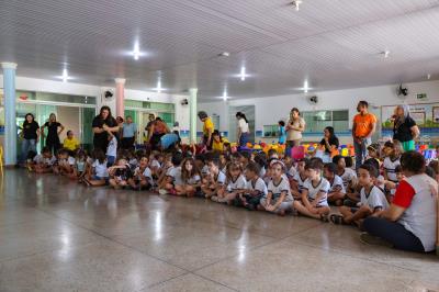 Crianças do CMEI João e Maria participam de projeto pedagógico sobre valorização dos Povos Indígenas 