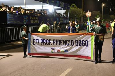 Desfile Cívico em comemoração aos 35 anos de Palmas