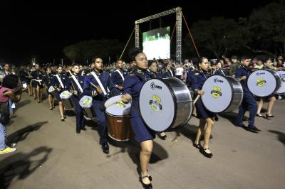Desfile Cívico em comemoração aos 35 anos de Palmas