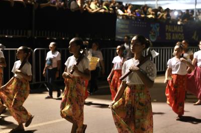 Desfile Cívico em comemoração aos 35 anos de Palmas
