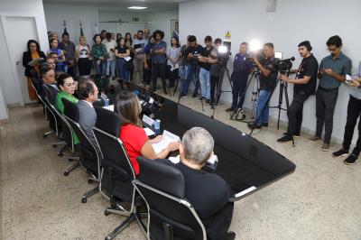 Entrevista coletiva: Hospital Municipal Universitário de Palmas - Edu Fortes