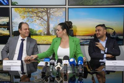 Entrevista coletiva: Hospital Municipal Universitário de Palmas - Edu Fortes