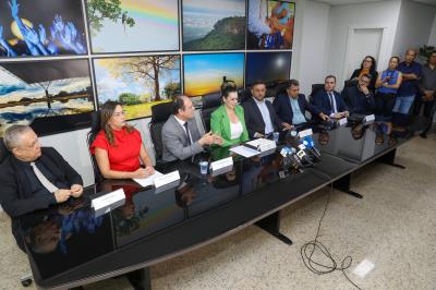 Entrevista coletiva: Hospital Municipal Universitário de Palmas - Edu Fortes