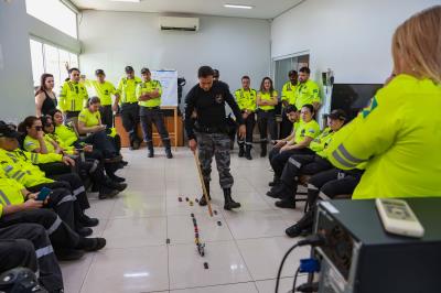 Agentes de trânsito recebem curso de escolta 