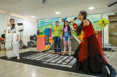 Sesmu pormove ação educativa de trãnsito na Semana Nacional do Trânsito para os alunos do Colégio Mackenzie