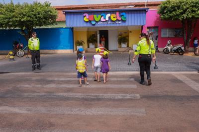 Semana Nacional do Trânsito no Colégio Aquarela