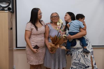 Campanha Nacional de Valorização da Pessoa Idosa realizada no CRAS Karajá I localizado no Aureny III