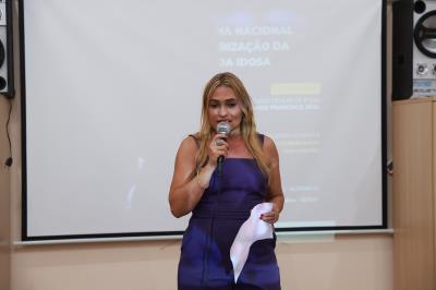 Campanha Nacional de Valorização da Pessoa Idosa realizada no CRAS Karajá I localizado no Aureny III