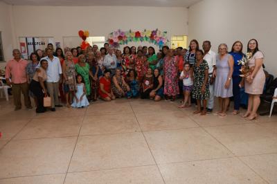 Campanha Nacional de Valorização da Pessoa Idosa realizada no CRAS Karajá I localizado no Aureny III