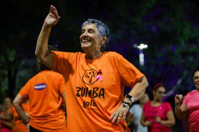 Festival de Atividades Adaptadas para Pessoa Idosa é realizado no estacionamento do Parque Cesamar