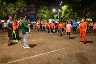 Festival de Atividades Adaptadas para Pessoa Idosa é realizado no estacionamento do Parque Cesamar