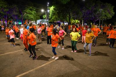 Festival de Atividades Adaptadas para Pessoa Idosa é realizado no estacionamento do Parque Cesamar