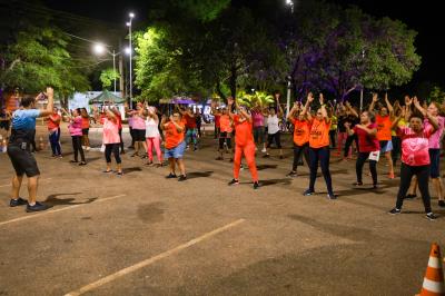 Festival de Atividades Adaptadas para Pessoa Idosa é realizado no estacionamento do Parque Cesamar