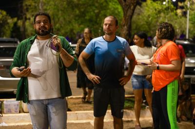 Festival de Atividades Adaptadas para Pessoa Idosa é realizado no estacionamento do Parque Cesamar