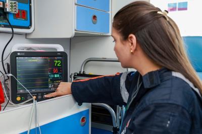 Equipamento de monitoramento é instalado em ambulâncias do Samu de Palmas