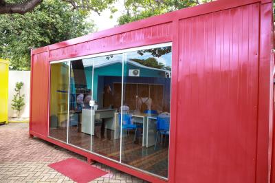 Entrega de salas de recurso na Escola Municipal Darcy Ribeiro